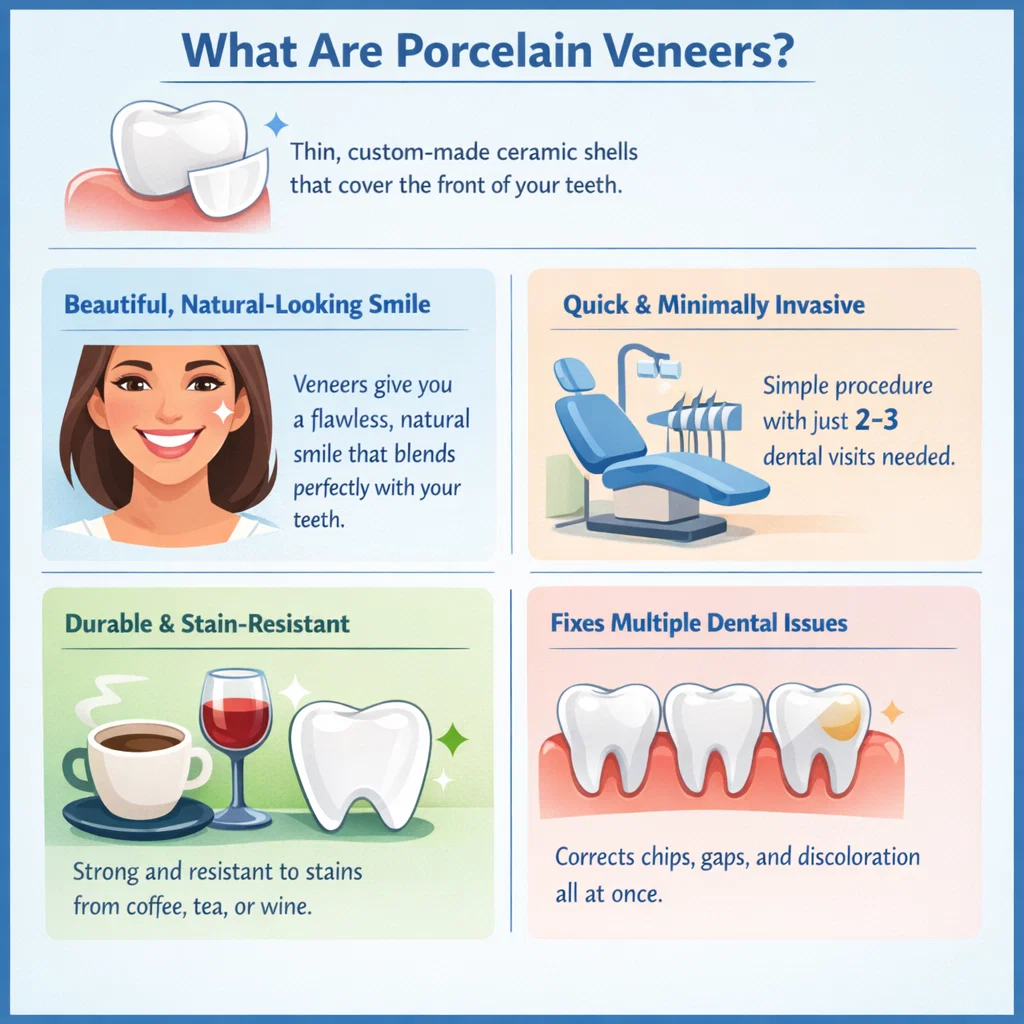 Consider Porcelain Veneers in Oklahoma City
